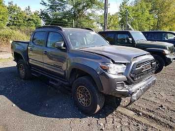 2023 toyota tacoma  in Gray- Front Three-Quarter View - BidGoDrive Inventory
