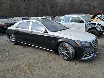 2020 mercedes-benz maybach S560 in Two Tone- Front Three-Quarter View - BidGoDrive Inventory