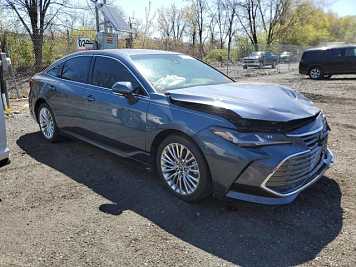 2020 toyota avalon LIMITED in Blue- Front Three-Quarter View - BidGoDrive Inventory