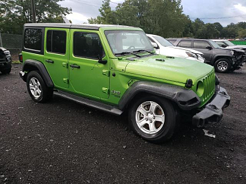 Salvage 2018 Jeep Wrangler UNLIMITED SPORT
