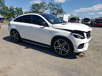 Salvage 2019 Mercedes-benz GLE COUPE 43 AMG