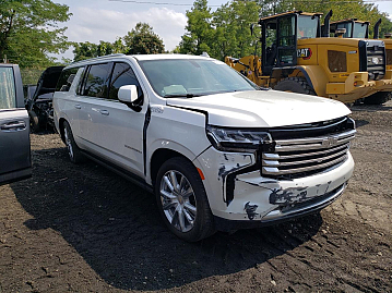 Salvage 2021 Chevrolet Suburban HIGH COUNTRY