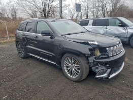 Salvage 2017 Jeep GRAND CHEROKEE SUMMIT