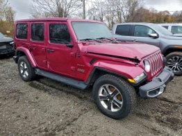 Salvage 2021 Jeep Wrangler UNLIMITED SAHARA