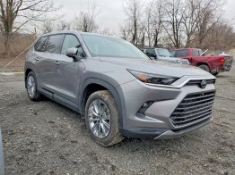 Salvage 2025 Toyota Grand Highlander Platinum