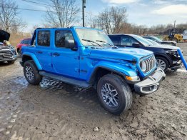 Salvage 2025 Jeep Wrangler SAHARA