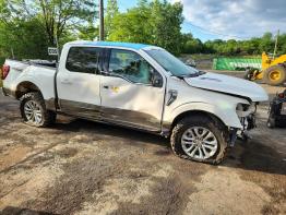 Salvage 2025 Ford F150 KING RANCH