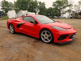 Salvage 2025 Chevrolet Corvette STINGRAY 2LT