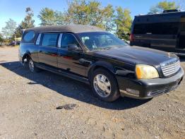 Salvage 2003 Cadillac Commercial Hearse