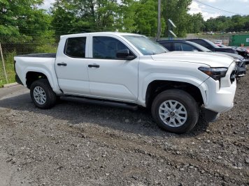 2025 toyota tacoma  in White - Front Three-Quarter View - BidGoDrive Inventory