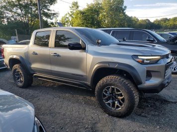 2025 chevrolet colorado ZR2 in Gray - Front Three-Quarter View - BidGoDrive Inventory