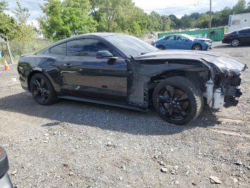 2022 ford mustang GT in Black - Front Three-Quarter View - BidGoDrive Inventory
