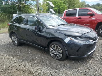 2024 toyota venza LIMITED in Gray - Front Three-Quarter View - BidGoDrive Inventory