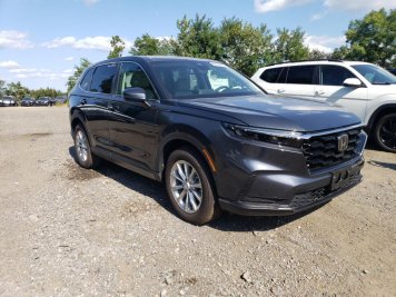 2025 honda cr-v EX in Gray - Front Three-Quarter View - BidGoDrive Inventory