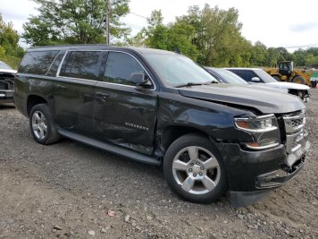 2020 chevrolet suburban  in Black - Front Three-Quarter View - BidGoDrive Inventory