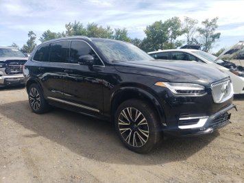 2025 volvo xc90  in Black - Front Three-Quarter View - BidGoDrive Inventory