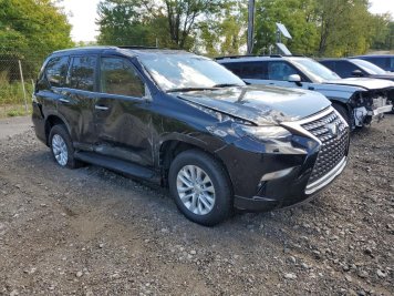 2022 lexus gx-460  in Black - Front Three-Quarter View - BidGoDrive Inventory