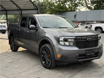 2023 ford maverick XL in Gray - Front Three-Quarter View - BidGoDrive Inventory
