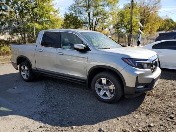 2025 honda ridgeline  in Gray - Front Three-Quarter View - BidGoDrive Inventory