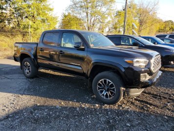2023 toyota tacoma TRD in Black - Front Three-Quarter View - BidGoDrive Inventory