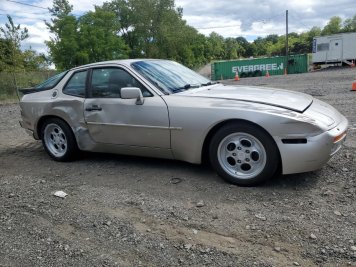 1986 porsche 944 TURBO in Brown - Front Three-Quarter View - BidGoDrive Inventory