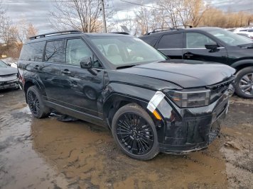 2025 hyundai santa-fe CALLIGRAPHY in Black - Front Three-Quarter View - BidGoDrive Inventory