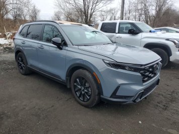 2026 honda cr-v SPORT in Gray - Front Three-Quarter View - BidGoDrive Inventory