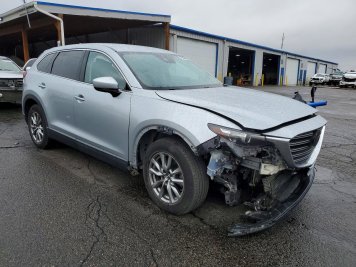 2018 mazda cx-9 TOURING in Gray - Front Three-Quarter View - BidGoDrive Inventory