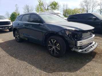 2025 toyota crown-signia XLE in Blue - Front Three-Quarter View - BidGoDrive Inventory