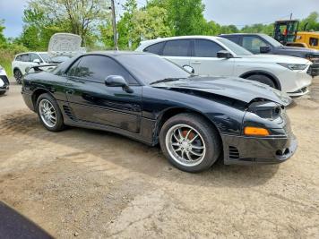 1991 mitsubishi 3000 GT SL in Black - Front Three-Quarter View - BidGoDrive Inventory