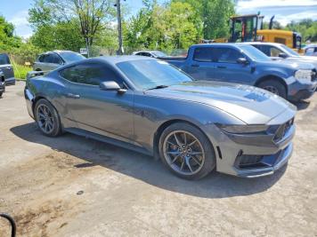 2024 ford mustang DARK HORSE in Gray - Front Three-Quarter View - BidGoDrive Inventory