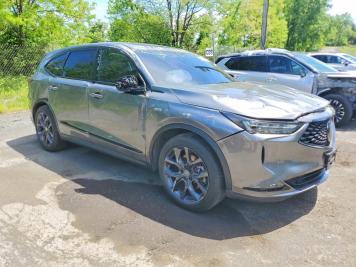 2024 acura mdx A-SPEC in Gray - Front Three-Quarter View - BidGoDrive Inventory