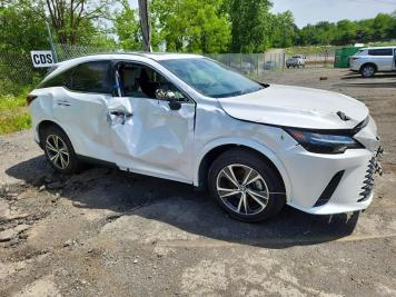 2025 lexus rx-350  in White - Front Three-Quarter View - BidGoDrive Inventory
