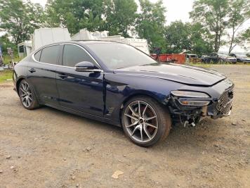 2026 genesis g70  in Blue - Front Three-Quarter View - BidGoDrive Inventory