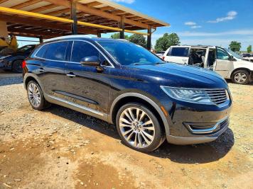 2016 lincoln mkx  in Black - Front Three-Quarter View - BidGoDrive Inventory