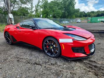 2017 lotus evora 400 in Red - Front Three-Quarter View - BidGoDrive Inventory
