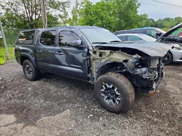 2023 toyota tacoma TRD in Gray - Front Three-Quarter View - BidGoDrive Inventory