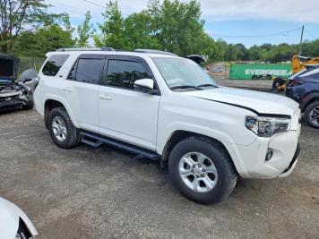 2024 toyota 4runner  in White - Front Three-Quarter View - BidGoDrive Inventory