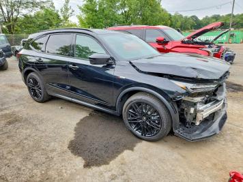 2026 acura mdx A-SPEC ADVANCE in Black - Front Three-Quarter View - BidGoDrive Inventory