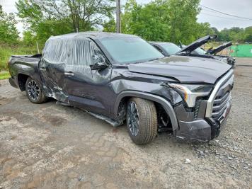 2025 toyota tundra CREWMAX LIMITED in Gray - Front Three-Quarter View - BidGoDrive Inventory