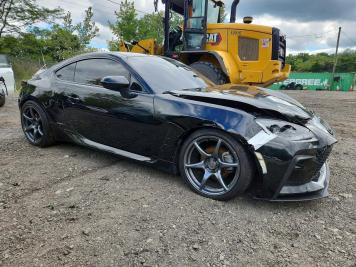 2023 toyota gr-86  in Black - Front Three-Quarter View - BidGoDrive Inventory