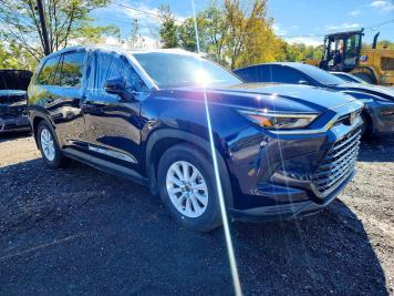 2026 toyota grand-highlander XLE in Blue - Front Three-Quarter View - BidGoDrive Inventory