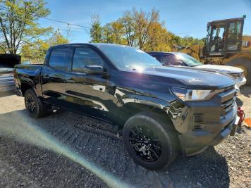 2025 chevrolet colorado  in Black - Front Three-Quarter View - BidGoDrive Inventory
