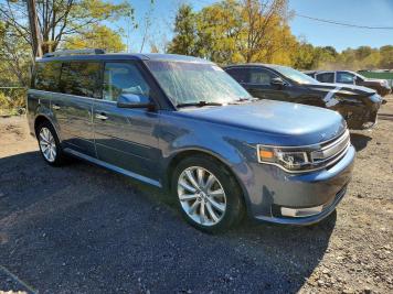 2018 ford flex  in Blue - Front Three-Quarter View - BidGoDrive Inventory