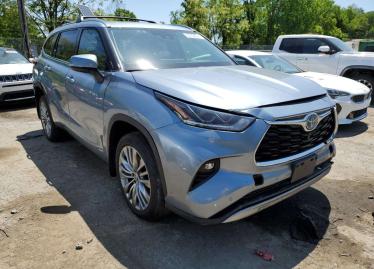 Salvage 2020 Toyota Highlander Hybrid Platinum