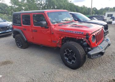 Salvage 2023 Jeep Wrangler Rubicon 4XE