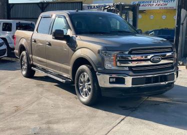Salvage 2018 FORD F150 LARIAT