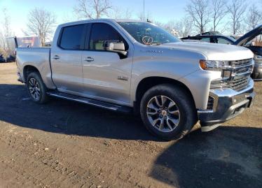 Salvage 2022 Chevrolet Silverado LTD C1500 LT
