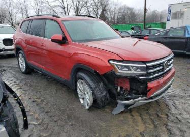 Salvage 2021 Volkswagen Atlas SE