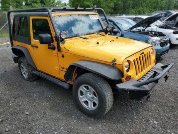 Salvage 2012 Jeep Wrangler 